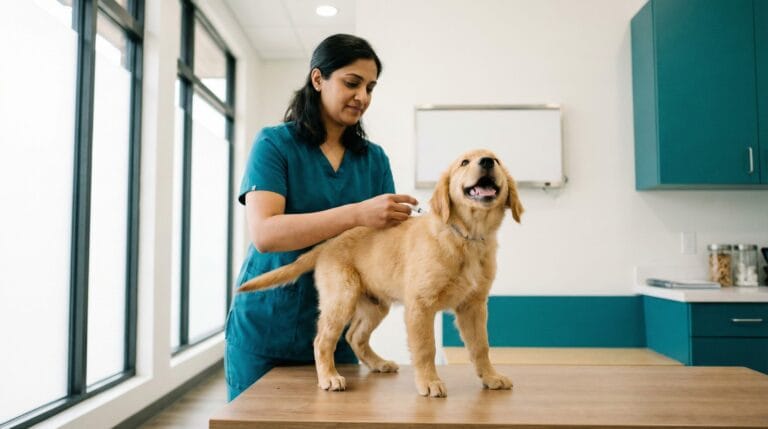 Dog vaccination schedule 2025